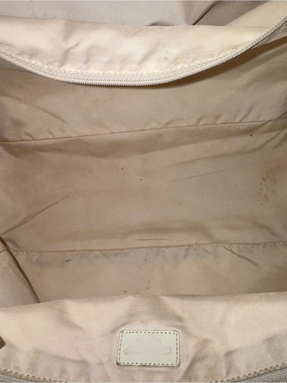 Chanel vintage Travel Line MM Tote Bag with certificate of authenticity